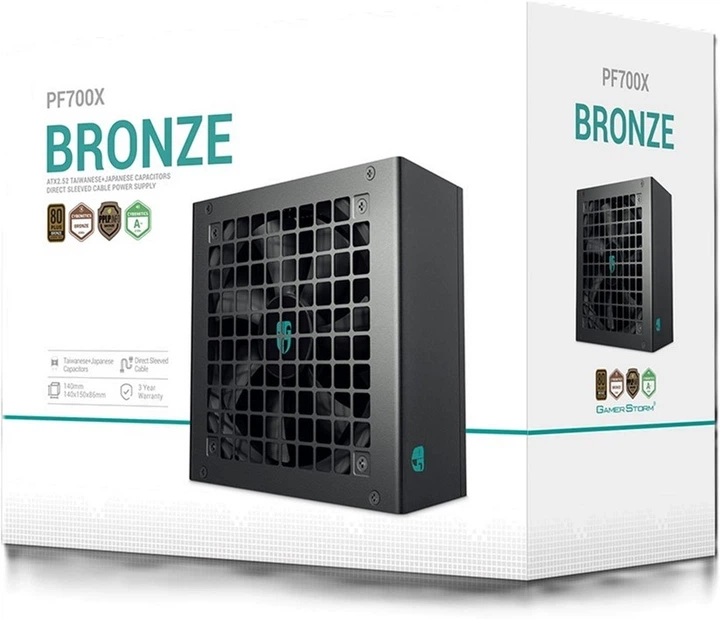 Блок живлення DeepCool Gamer Storm PF700X 700W (R-PF700X-HD0B-JGEU) - Фото 2 Блок живлення DeepCool Gamer Storm PF700X 700W (R-PF700X-HD0B-JGEU) - изображение 2