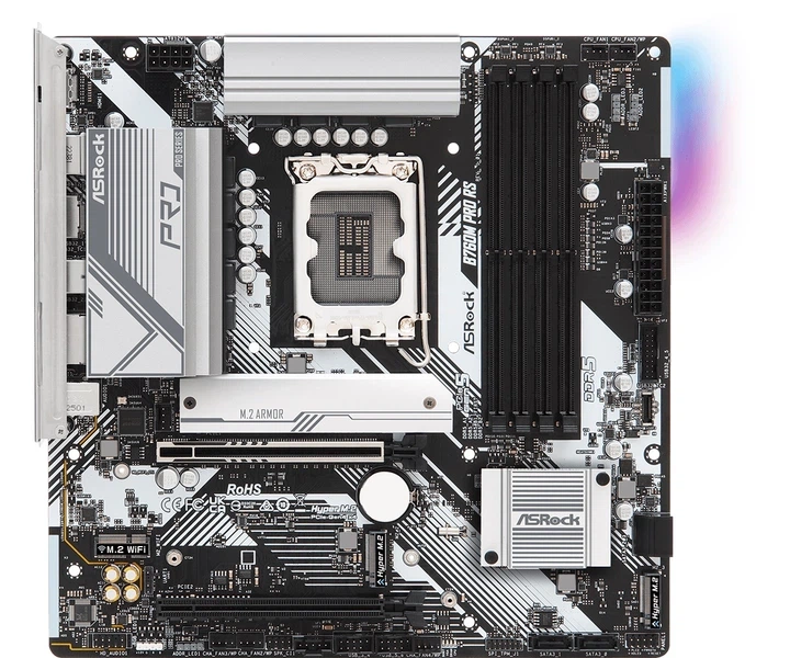 Материнська плата ASRock B760M Pro RS Socket 1700 - зображення 4