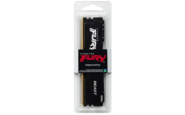 Оперативна памʼять Kingston Fury DDR4-3200 8192 MB PC4-25600 Beast Black (KF432C16BB/8) - зображення 6