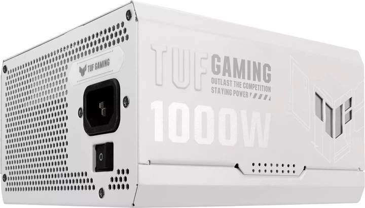 Блок живлення ASUS TUF Gaming 1000 Вт Gold White Edition (90YE00S5-B0NA00) - зображення 5