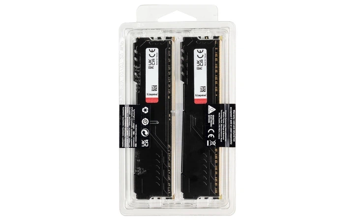 Оперативна пам'ять Kingston Fury DDR4-3200 32GB CL16 3200MHz (Kit of 2x16384) Beast Black (KF432C16BB1K2/32) - Фото 4 Оперативна пам'ять Kingston Fury DDR4-3200 32GB CL16 3200MHz (Kit of 2x16384) Beast Black (KF432C16BB1K2/32) - зображення 4