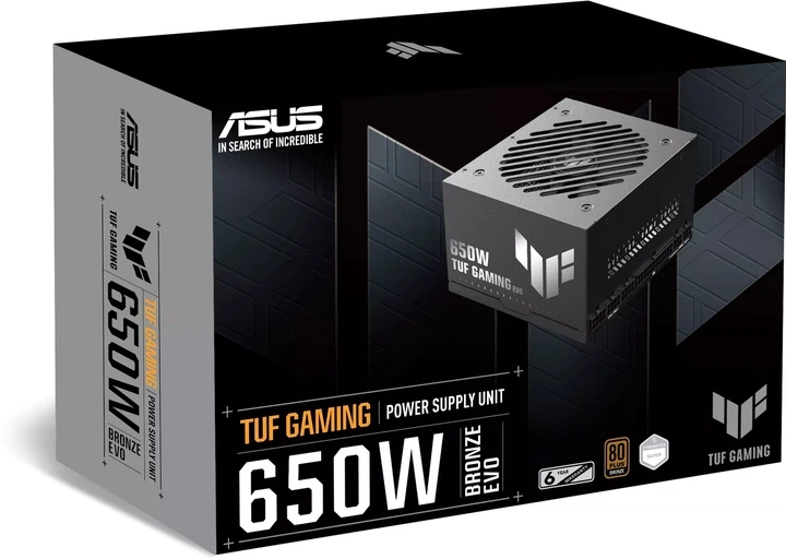 Блок живлення ASUS TUF Gaming 650W Bronze EVO (90YE00D6-B0NA00) - зображення 2