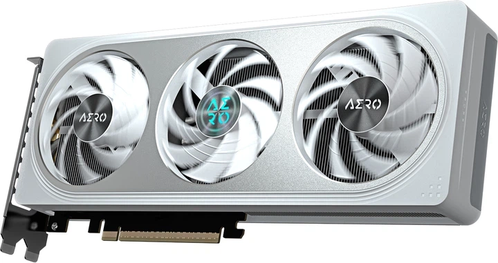 Відеокарта Gigabyte PCI-Ex GeForce RTX 5060 AERO OC 8G 8GB GDDR7 (128bit) (2595/28000) (HDMI, 3 x DisplayPort) (GV-N5060AERO OC-8GD) - Фото 3 Відеокарта Gigabyte PCI-Ex GeForce RTX 5060 AERO OC 8G 8GB GDDR7 (128bit) (2595/28000) (HDMI, 3 x DisplayPort) (GV-N5060AERO OC-8GD) - изображение 3