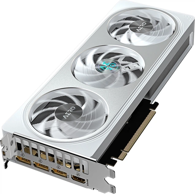 Відеокарта Gigabyte PCI-Ex GeForce RTX 5060 AERO OC 8G 8GB GDDR7 (128bit) (2595/28000) (HDMI, 3 x DisplayPort) (GV-N5060AERO OC-8GD) - Фото 5 Відеокарта Gigabyte PCI-Ex GeForce RTX 5060 AERO OC 8G 8GB GDDR7 (128bit) (2595/28000) (HDMI, 3 x DisplayPort) (GV-N5060AERO OC-8GD) - изображение 5