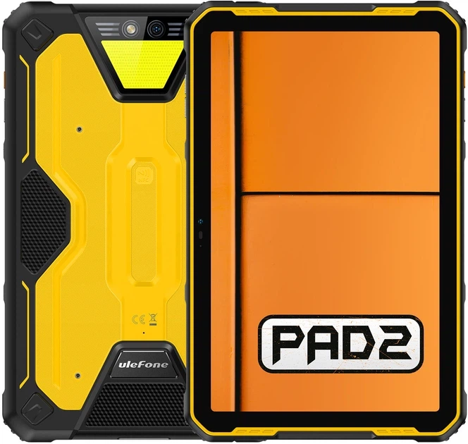 Планшет Ulefone Armor Pad 2 8/256GB LTE Black-Yellow - Фото 1 Планшет Ulefone Armor Pad 2 8/256GB LTE Black-Yellow - зображення 1