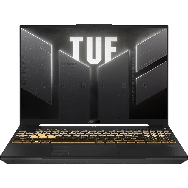 Ноутбук ASUS TUF Gaming F16 FX607VJ (FX607VJ-RL185) Mecha Gray / 16" IPS WUXGA 144 Гц / Intel Core 5 210H / RAM 16 ГБ / SSD 512 ГБ / NVIDIA GeForce RTX 3050 6 ГБ - Фото 1 Ноутбук ASUS TUF Gaming F16 FX607VJ (FX607VJ-RL185) Mecha Gray / 16" IPS WUXGA 144 Гц / Intel Core 5 210H / RAM 16 ГБ / SSD 512 ГБ / NVIDIA GeForce RTX 3050 6 ГБ - зображення 1