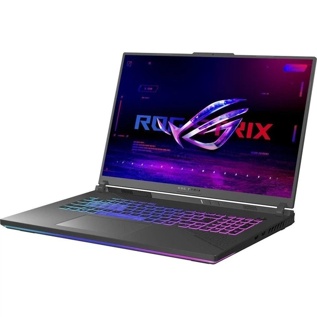 Ноутбук ASUS ROG Strix G18 G814PP (G814PP-DS94 Сustom 64GB RAM) Eclipse Gray (18 / IPS-level / 2560x1600 / 240Hz / Ryzen 9-8940HX / 64GB RAM / 1TB SSD / RTX 5070 / Win11H) - зображення 3