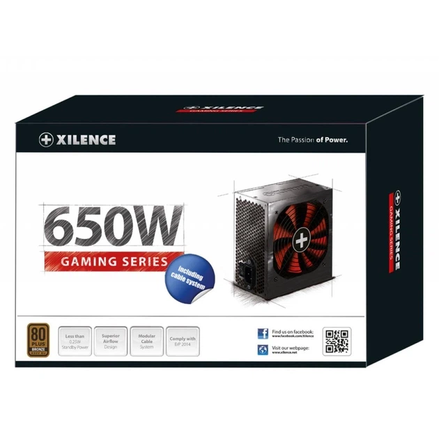 Блок живлення Xilence 650W (XP650R10) - изображение 2