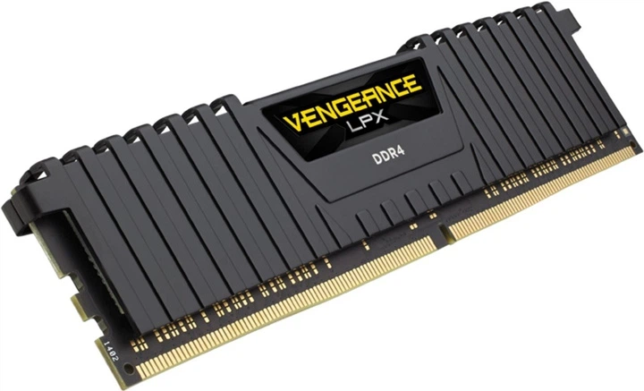 Пам'ять для настільних комп'ютерів Corsair 16GB (2 x 8GB) DDR4 3200 MHz Vengeance (CMK16GX4M2E3200C16) - изображение 4