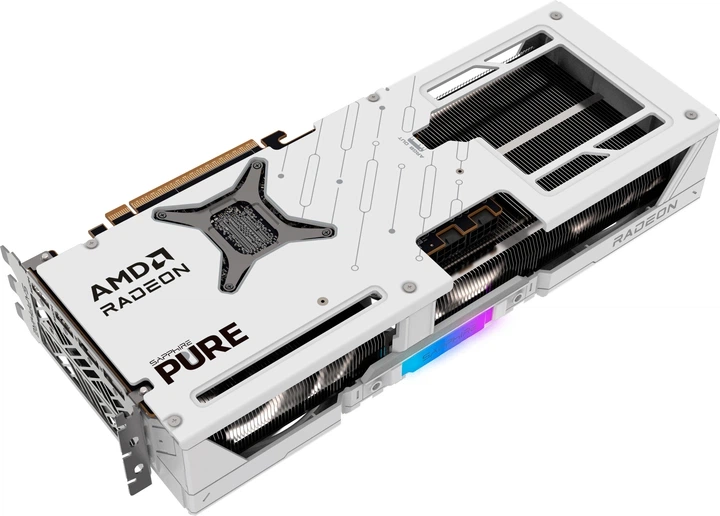Відеокарта Sapphire PCI-Ex Radeon RX 9070 XT PURE 16GB GDDR6 (256bit) (3010/20000) (2 x HDMI, 2 x DisplayPort) (11348-02-20G) - изображение 6
