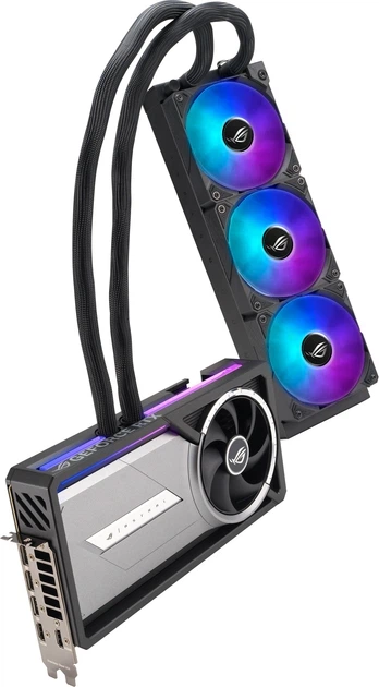 Відеокарта ASUS PCI-Ex GeForce RTX 5090 ROG Astral LC OC Edition 32GB GDDR7 (512bit) (2610/28000) (2 x HDMI, 3 x DisplayPort) (ROG-ASTRAL-LC-RTX5090-O32G-GAMING) - изображение 7