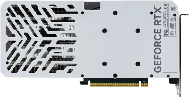 Відеокарта Palit PCI-Ex GeForce RTX 5060 White OC 8GB GDDR7 (128bit) (2527/28000) (HDMI, 3 x DisplayPort) (NE75060U19P1-GB2063M) - изображение 9