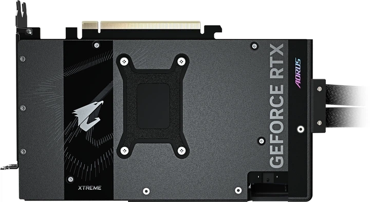 Відеокарта Gigabyte PCI-Ex GeForce RTX 5080 Aorus Xtreme Waterforce 16GB GDDR7 (256bit) (2805/30000) (HDMI, 3 x DisplayPort) (GV-N5080AORUSX W-16GD) - изображение 8
