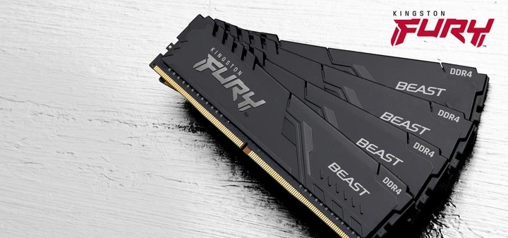 Оперативна пам'ять Kingston Fury Beast DDR4-3200 32768MB PC4-25600 (Kit of 2x16384) Black (KF432C16BB1K2/32WP) - зображення 6