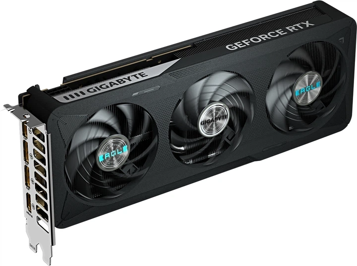 Відеокарта Gigabyte PCI-Ex GeForce RTX 5060 EAGLE MAX OC 8GB GDDR7 (128bit) (2550/28000) (HDMI, 3 x DisplayPort) (GV-N5060EAGLEMAX OC-8GD) - Фото 6 Відеокарта Gigabyte PCI-Ex GeForce RTX 5060 EAGLE MAX OC 8GB GDDR7 (128bit) (2550/28000) (HDMI, 3 x DisplayPort) (GV-N5060EAGLEMAX OC-8GD) - изображение 6