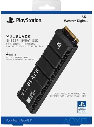 SSD M.2 накопичувач WD Black SN850P 4TB (WDBBYV0040BNC-WRSN) - изображение 3