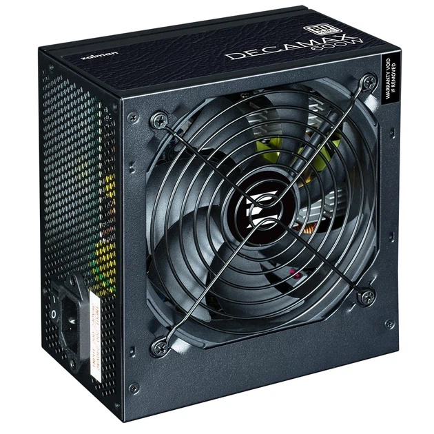 Блок живлення Zalman Decamax (600W) 85%, 80 Plus, 120мм, 1xMB 24pin(20+4), 1xCPU 8pin(4+4), 3xMolex, 6xSATA, 2xPCIe 8pin(6+2) (ZM600-LX3) - Фото 4 Блок живлення Zalman Decamax (600W) 85%, 80 Plus, 120мм, 1xMB 24pin(20+4), 1xCPU 8pin(4+4), 3xMolex, 6xSATA, 2xPCIe 8pin(6+2) (ZM600-LX3) - изображение 4