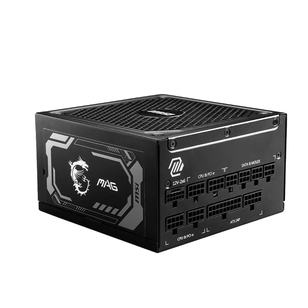 Блок живлення MSI MAG A1000GL PCIE5 1000W ( Чорний ) - Фото 1 Блок живлення MSI MAG A1000GL PCIE5 1000W ( Чорний ) - зображення 1
