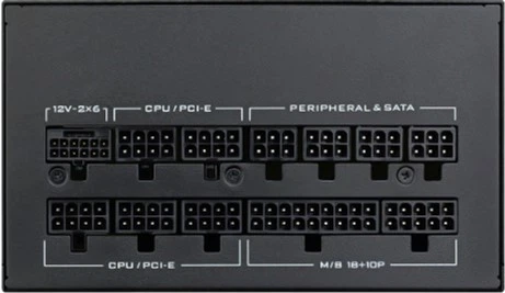 Блок живлення Lian Li SX1200P Black, EU cord (G9P.SX1200P.B000.EU) - зображення 6