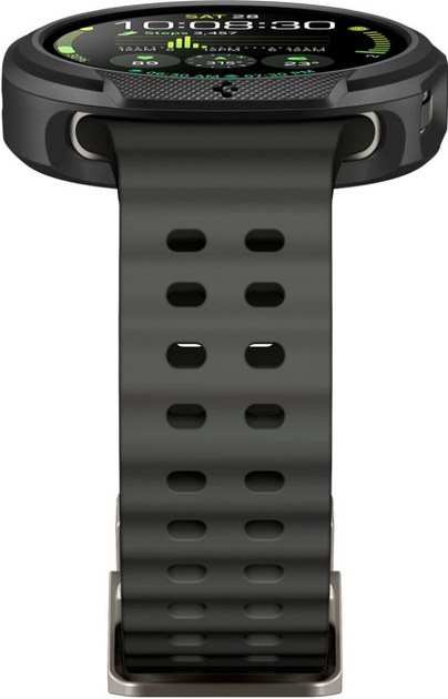 Etui Spigen Liquid Air do Samsung Galaxy Watch 8 40 mm Black (8800283311341) - Zdjęcie 5 Etui Spigen Liquid Air do Samsung Galaxy Watch 8 40 mm Black (8800283311341) - obraz 5