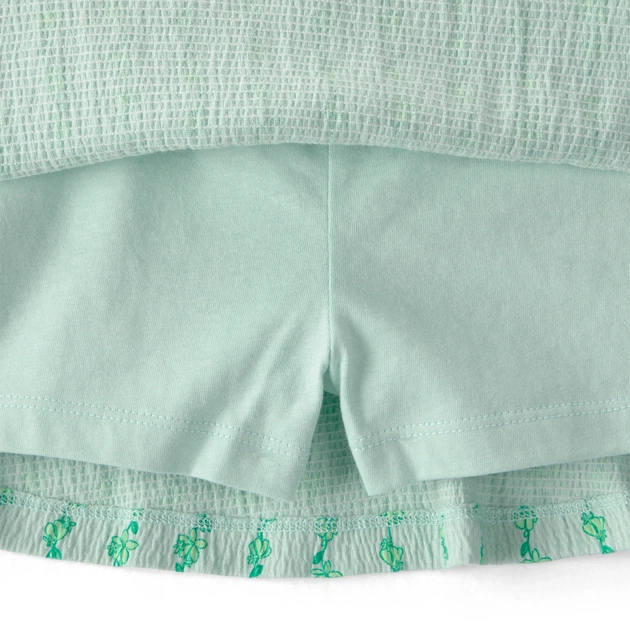 Комплект Carter's 2в1 футболка, юбка-шорты для девочки 105-112 см (2U572910_5T) - Фото 2 Комплект Carter's 2в1 футболка, юбка-шорты для девочки 105-112 см (2U572910_5T) - изображение 2