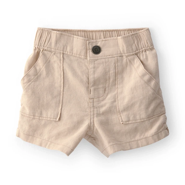 Комплект Carter's 2в1 рубашка, шорты для мальчика 72-76 см (1U638510_12M) - изображение 2