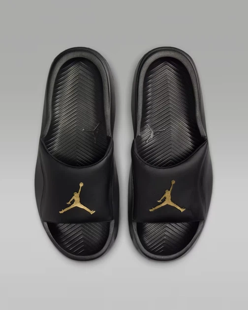 Тапочки чоловічі Jordan Franchise HF3263-007 чорні - 46 - Фото 4 Тапочки чоловічі Jordan Franchise HF3263-007 чорні - 46 - изображение 4
