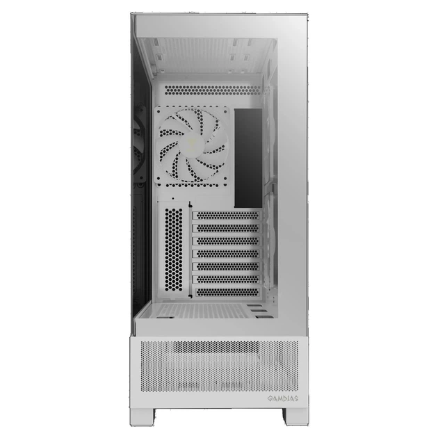 Корпус GAMDIAS ATLAS M1 WH Mid-Tower PC Case - зображення 7