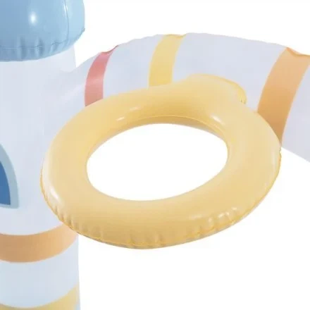 Надувной игровой центр Intex 56148 «Замок единорога», 196 х 178 х 127 см, с горкой, фонтаном, яркое и безопасное надувное пространство для игр. - Фото 8 Надувной игровой центр Intex 56148 «Замок единорога», 196 х 178 х 127 см, с горкой, фонтаном, яркое и безопасное надувное пространство для игр. - изображение 8