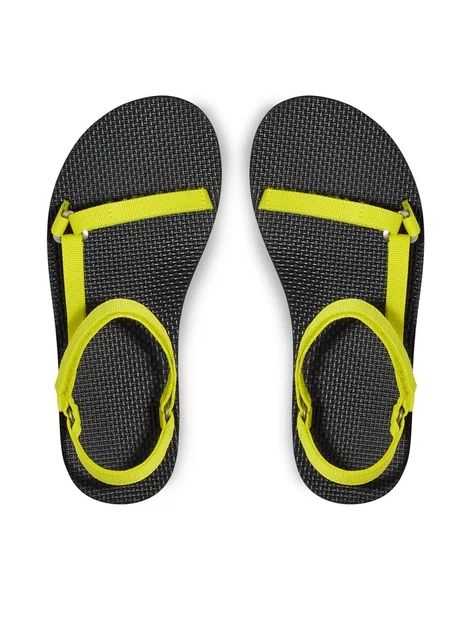 Трекінгові жіночі сандалі Teva Original Universal Slim 1150110 чорні з салатовим Розмір 39 - Фото 5 Трекінгові жіночі сандалі Teva Original Universal Slim 1150110 чорні з салатовим Розмір 39 - изображение 5