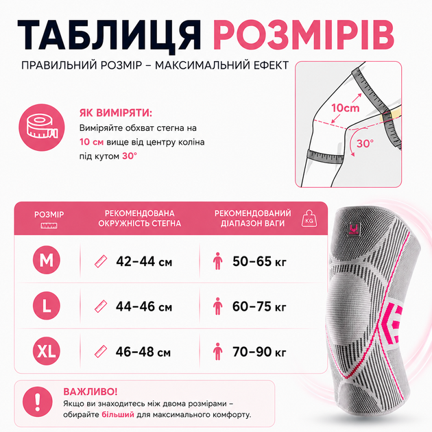Наколенники Vilico 086, эластичные бандажи на колено для бега, фитнеса и поддержки коленных суставов, серые, размер M, 2 шт. - изображение 10