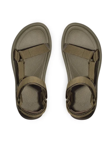 Мужские трекинговые сандалии Teva Hurricane XLT2 1019234 хаки босоножки летние Размер 39.5 - изображение 5