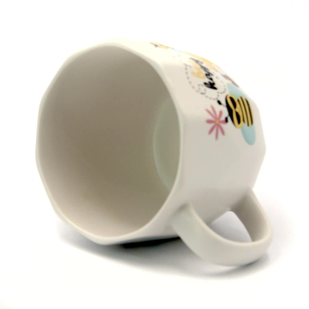 Кружка Milika MadBee White фарфоровая 350 мл (M0520-KLD9-S210A) - Фото 2 Кружка Milika MadBee White фарфоровая 350 мл (M0520-KLD9-S210A) - изображение 2