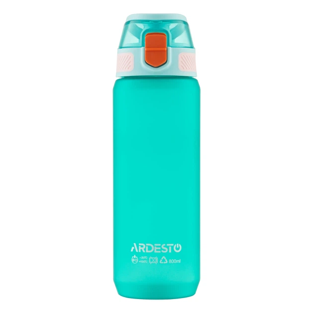 Бутылка для воды Ardesto Matte 800 мл голубой (AR2281MB) - изображение 3