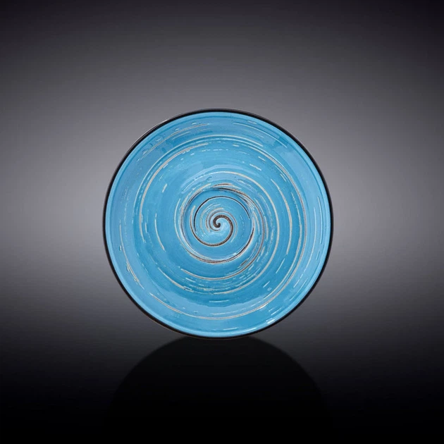 Блюдце Wilmax Spiral Blue 12 см (WL-669634/B) - Фото 1 Блюдце Wilmax Spiral Blue 12 см (WL-669634/B) - зображення 1