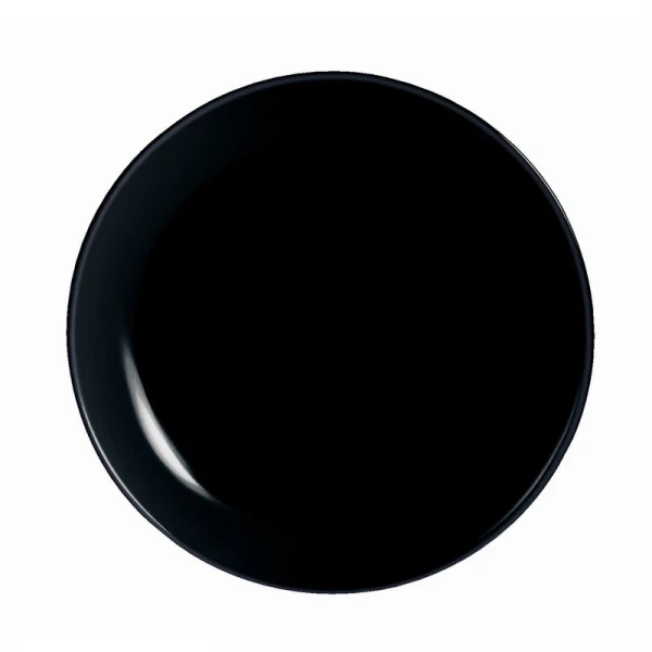 Тарелка десертная Luminarc Diwali Black круглая 19 см (P0789) - изображение 3