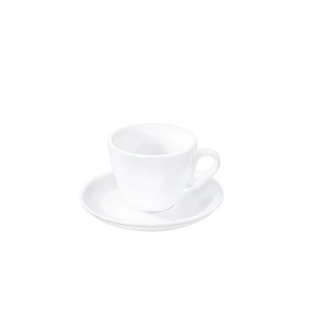 Чашка кофейная с блюдцем Wilmax 75 мл (WL-993173) - Фото 1 Чашка кофейная с блюдцем Wilmax 75 мл (WL-993173) - изображение 1