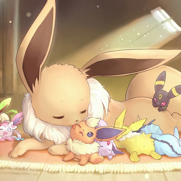Интерьерная картина Покемоны, Pokemon, декор в детскую комнату, кавай, 71×106 см (id1072) - изображение 3