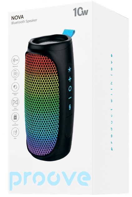 Портативная колонка Proove Nova 10W (APP) Black (624050001) - изображение 9