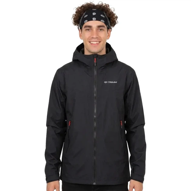 Куртка мужская демисезонная Trimm Foxter Black M (100065401) - Фото 3 Куртка мужская демисезонная Trimm Foxter Black M (100065401) - изображение 3