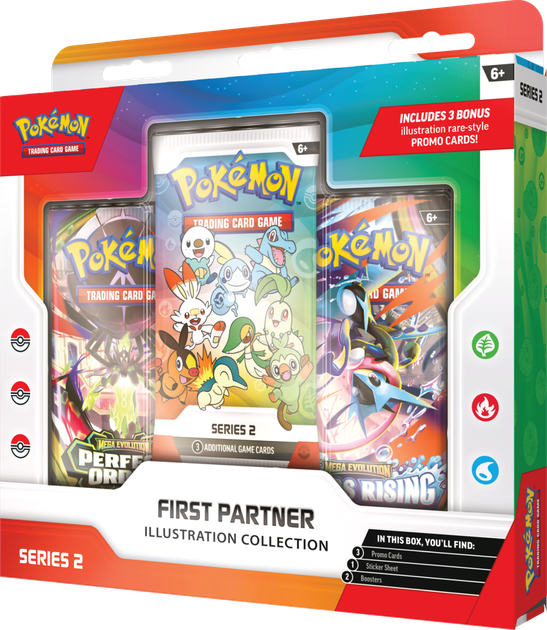 Zestaw kart Pokemon TCG: First Partner Illustration Collection - Series 2 (196214139763) - Zdjęcie 2 Zestaw kart Pokemon TCG: First Partner Illustration Collection - Series 2 (196214139763) - obraz 2