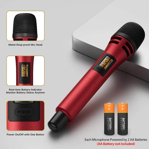 Бездротова система мікрофонів TONOR TW-350 - изображение 3