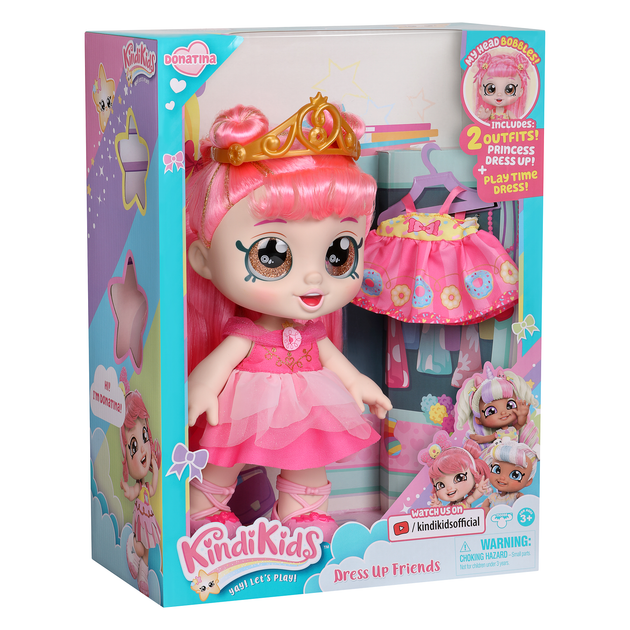 KINDI KIDS Кукла Донатина - Принцесса "DRESS UP FRIENDS" MOOSE Art.50065 - изображение 4