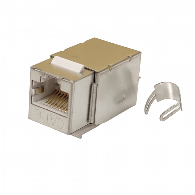 Модуль EPNew RJ45, Keystone, FTP, cat.6, 110, Slim, W - 17.3 мм, 6KTVM-F0TIN - изображение 7