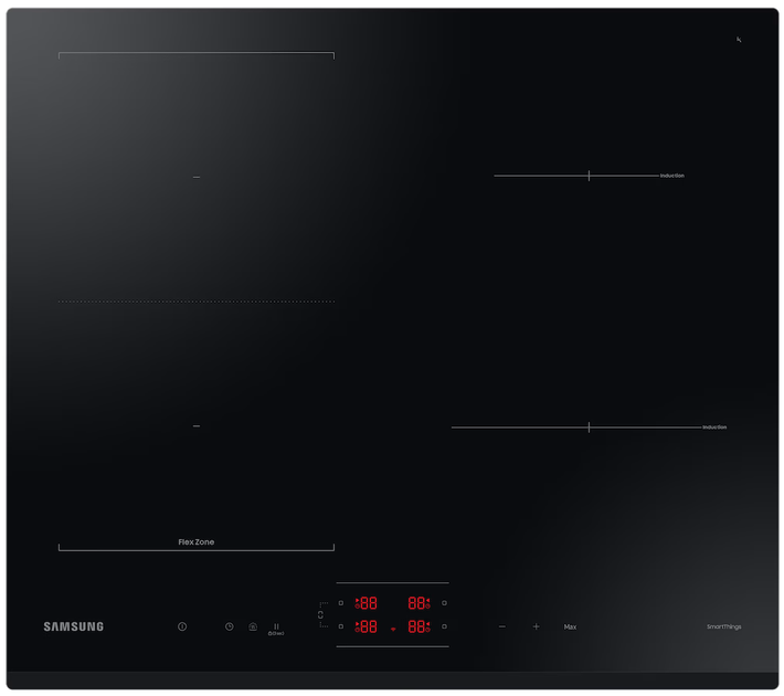 Варильна поверхня індукційна Samsung NZ64B5045GK/U2 - Фото 1 Варильна поверхня індукційна Samsung NZ64B5045GK/U2 - зображення 1