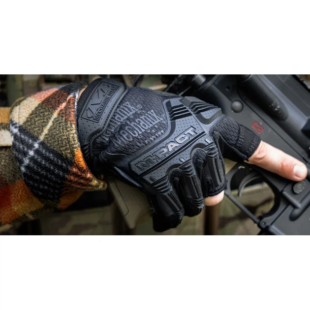 Перчатки Mechanix M-Pact Fingerless L Black - изображение 6