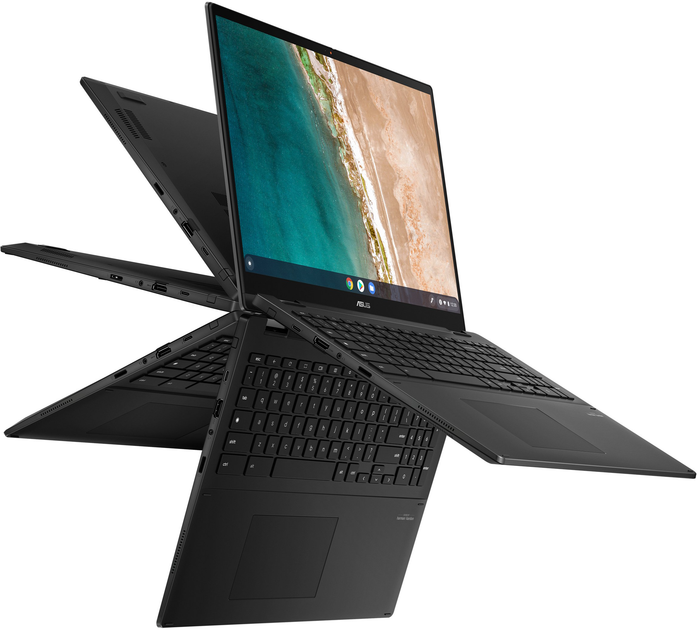 Сенсорный ноутбук 16" ASUS Chromebook Flip CX5 (CX5601FBA-MC0068) Intel Core i7-1255U RAM 16GB SSD 512GB ChromeOS (UKR) (102059604) - изображение 7