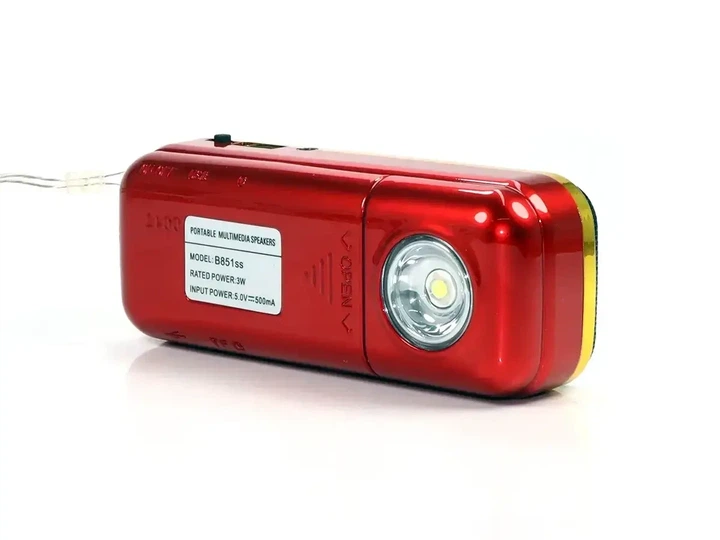 Цифровой радиоприемник BKK USB/MP3 B851SS, ФМ радио на аккумуляторе, FM карманное радио цифровое - изображение 4