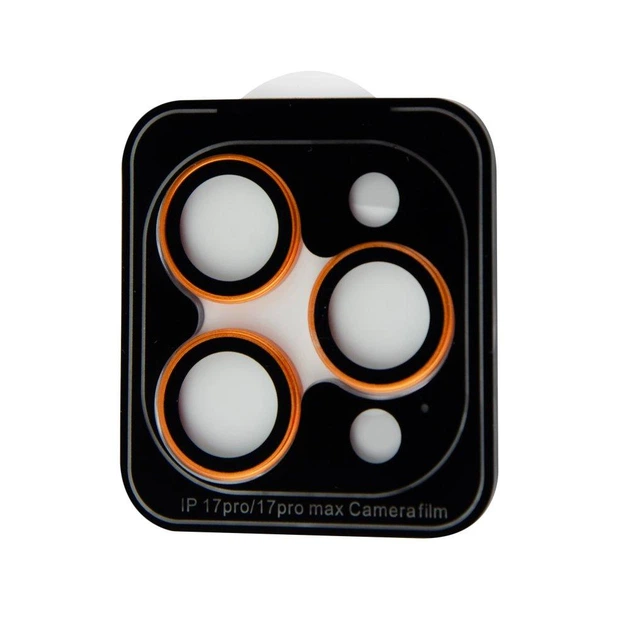 Защитное стекло на камеру iPhone 17 Pro / iPhone 17 Pro Max Cosmic Orange оранжевый (ЕС-2191I17PCO) - Фото 2 Защитное стекло на камеру iPhone 17 Pro / iPhone 17 Pro Max Cosmic Orange оранжевый (ЕС-2191I17PCO) - изображение 2