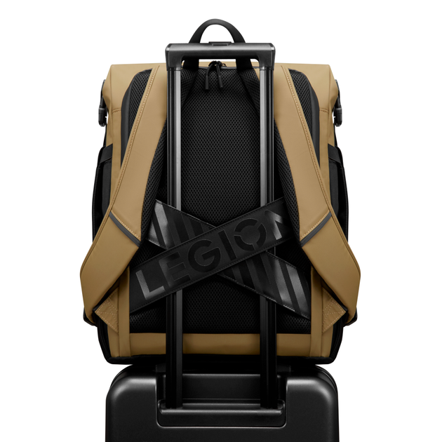 Рюкзак для ноутбука Lenovo Legion 16" Gaming Backpack GB500 нейлон Black/Yellow (GX41U39298) - изображение 4